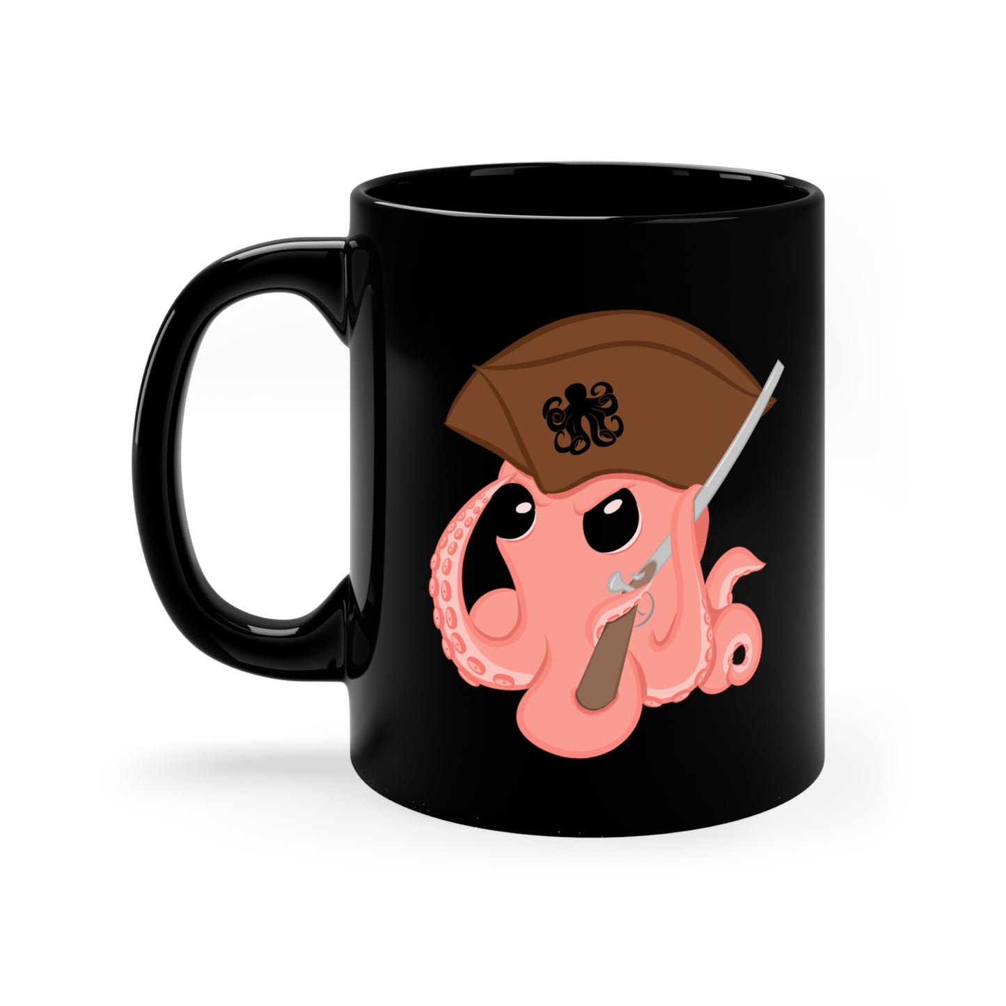 Octopus Revolution Mug Black