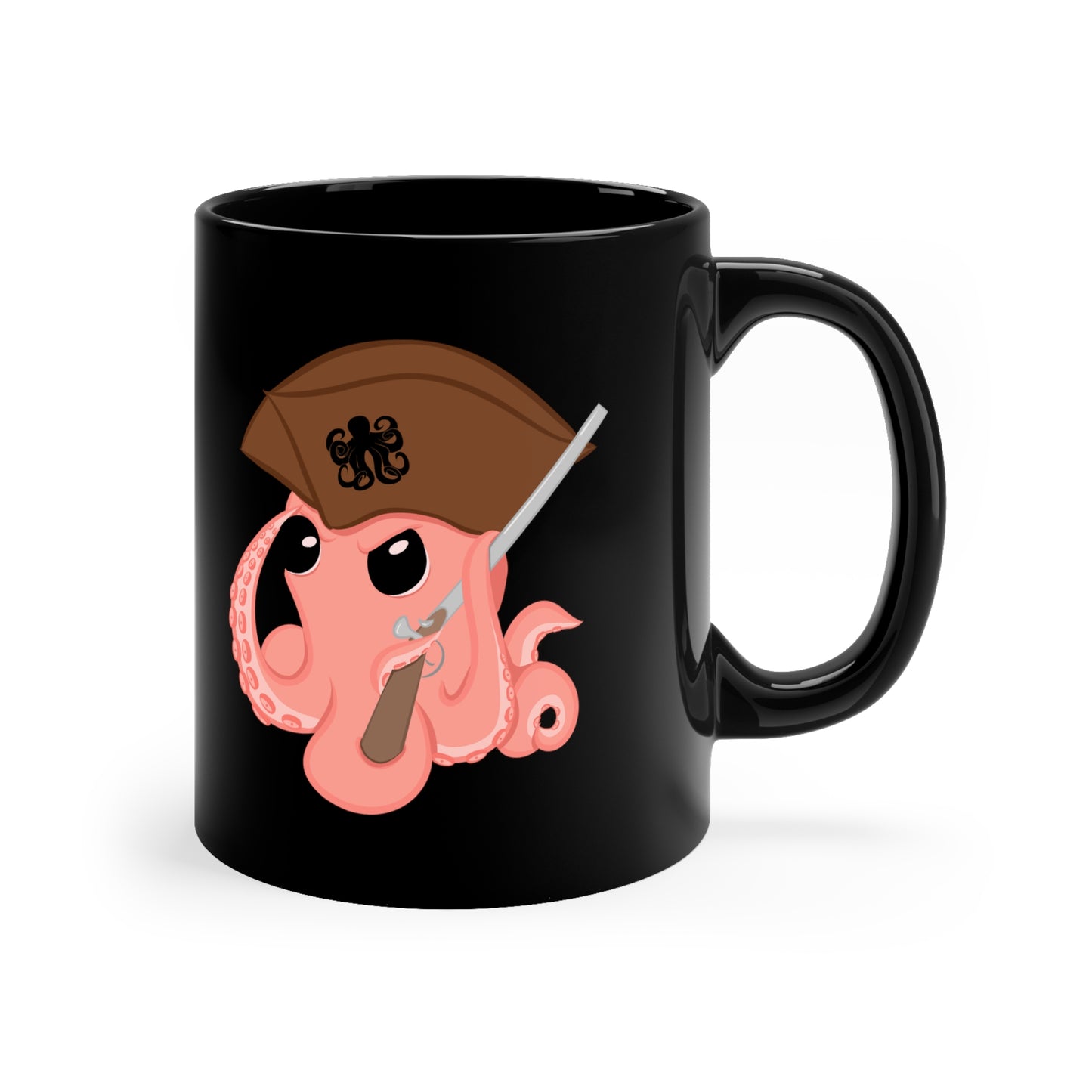 Octopus Revolution Mug Black