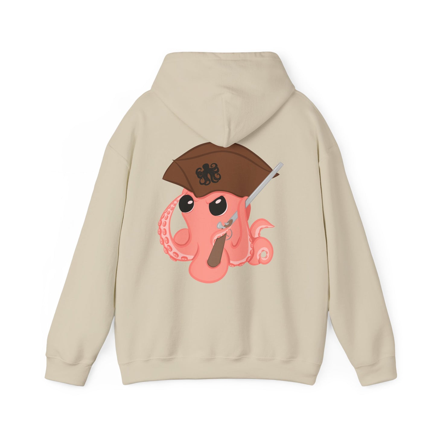 Original Mascot Hoodie (Back Print) | Octopus Revolution