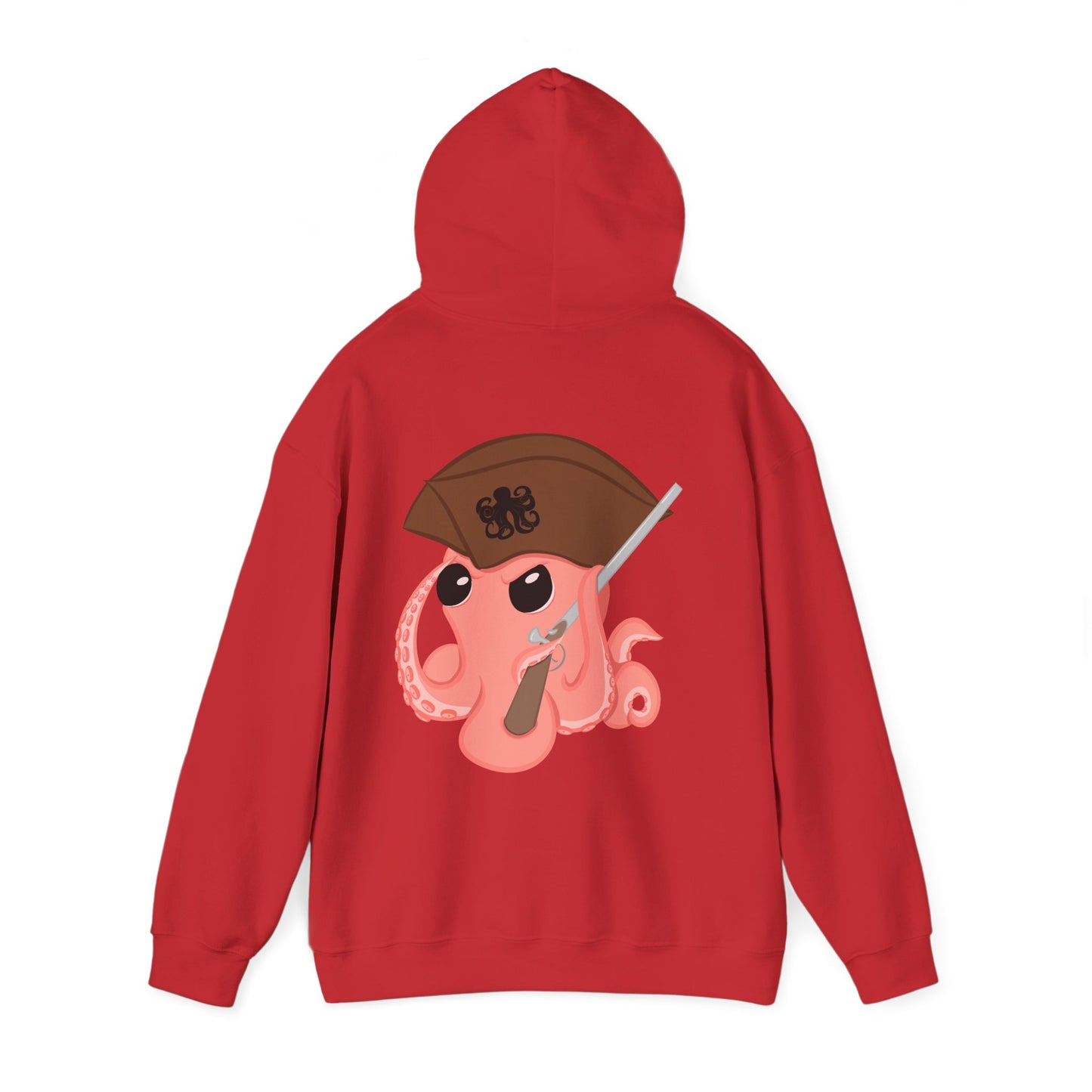 Original Mascot Hoodie (Back Print) | Octopus Revolution