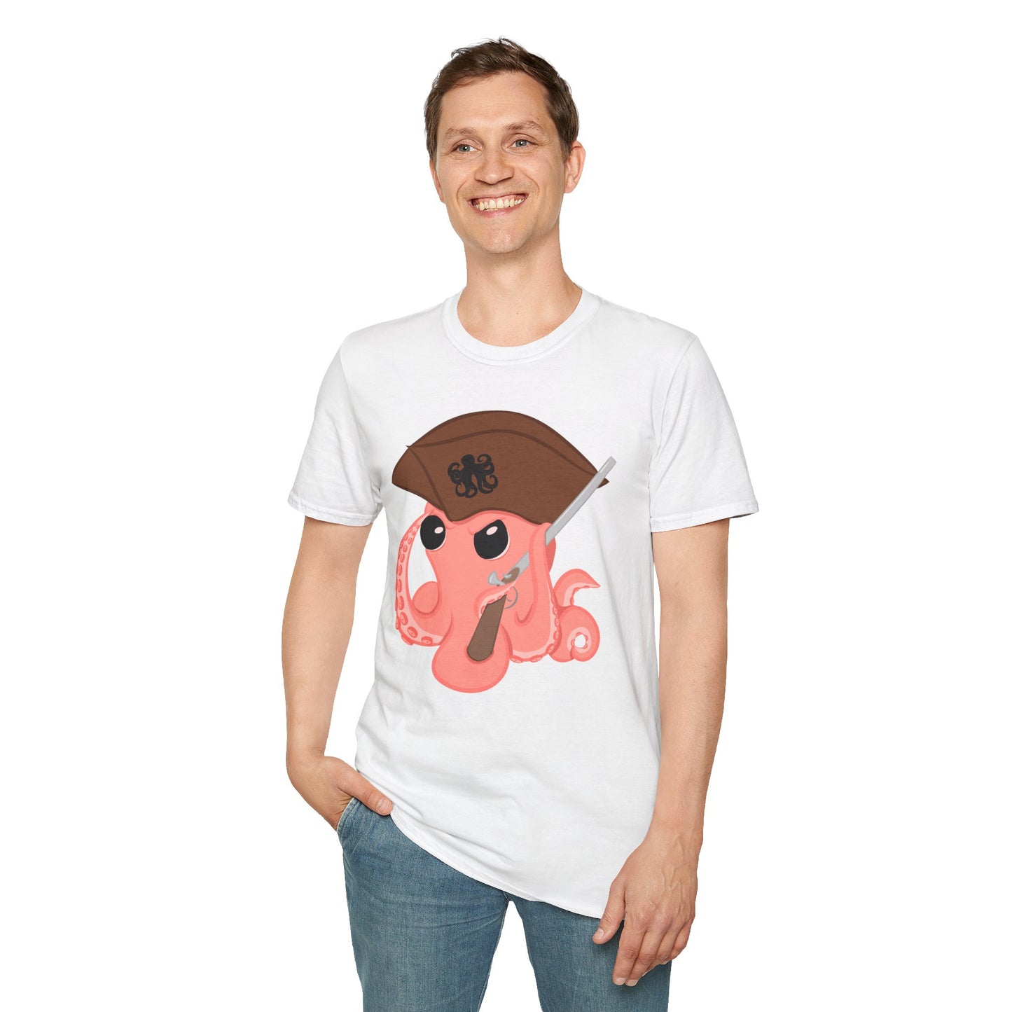 Unisex Octopus Revolution Softstyle T-Shirt