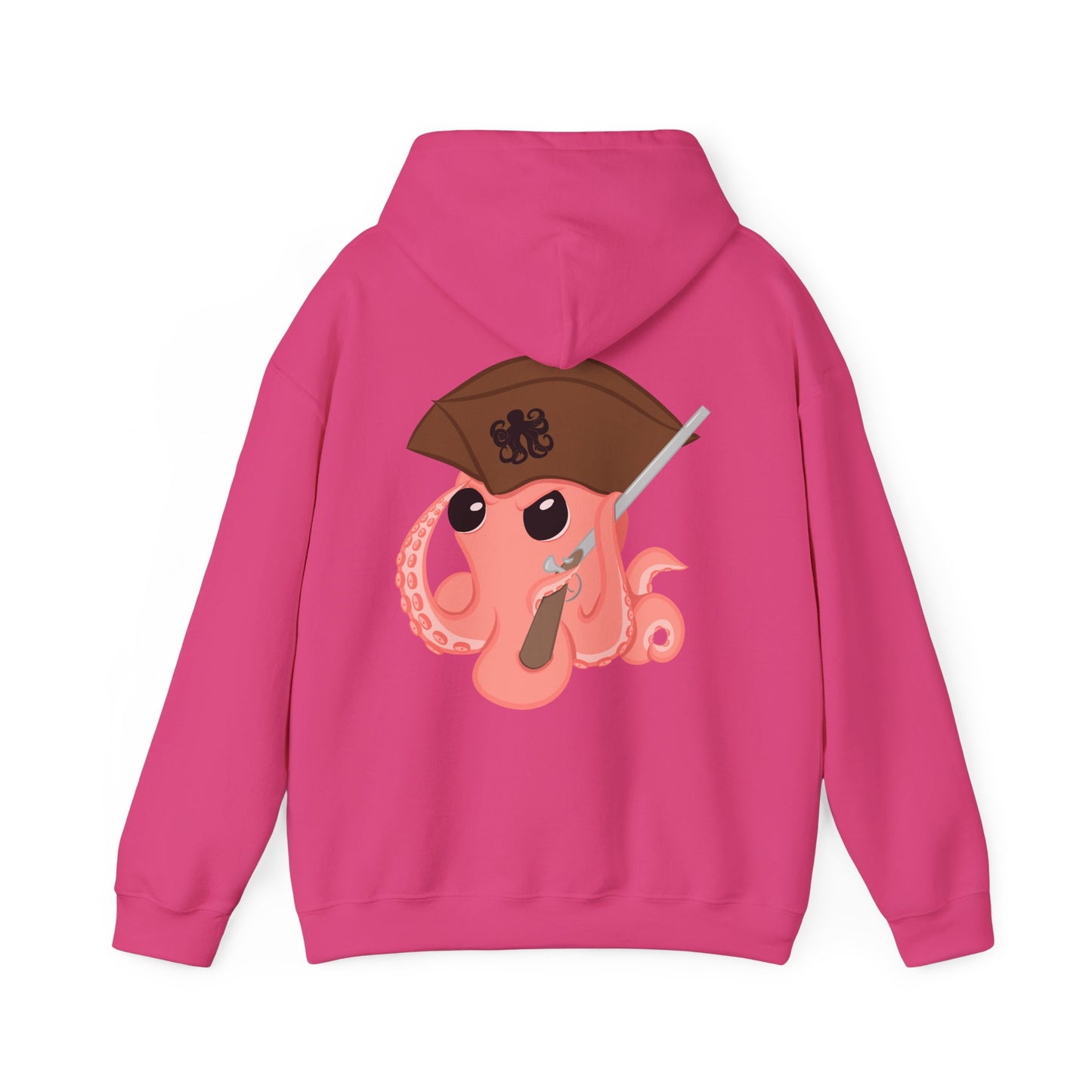 Original Mascot Hoodie (Back Print) | Octopus Revolution