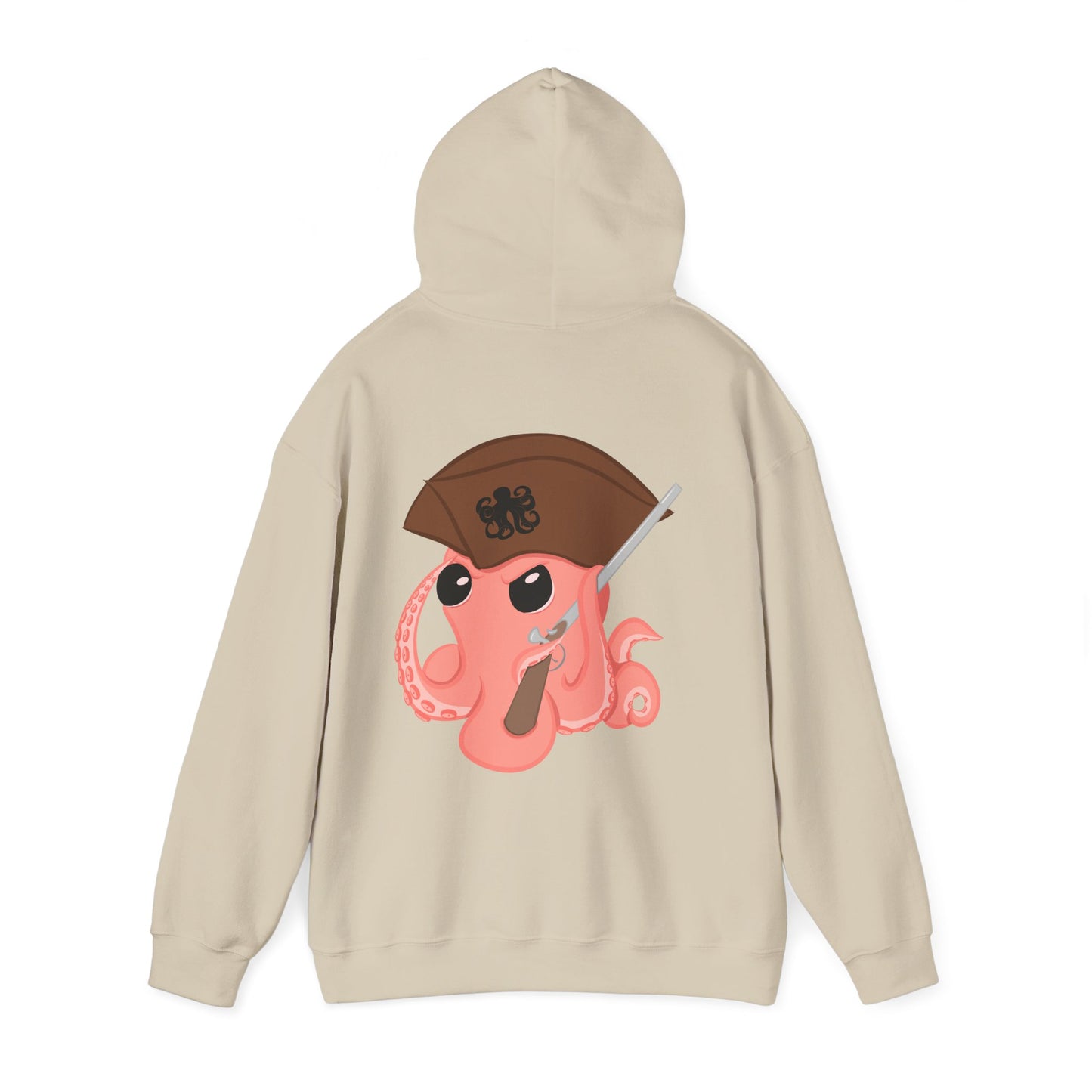 Original Mascot Hoodie (Back Print) | Octopus Revolution
