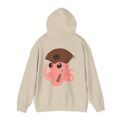 Original Mascot Hoodie (Back Print) | Octopus Revolution