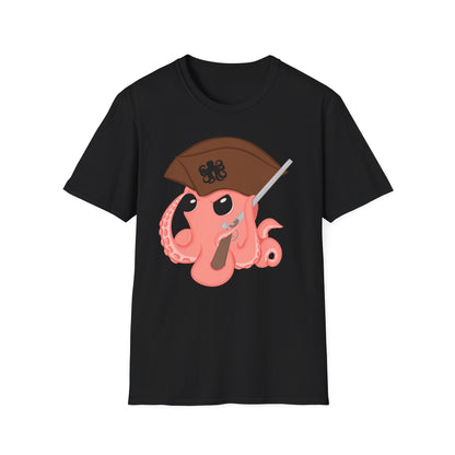 Tshirt featuring the Original Mascot design by the Octopus Revolution