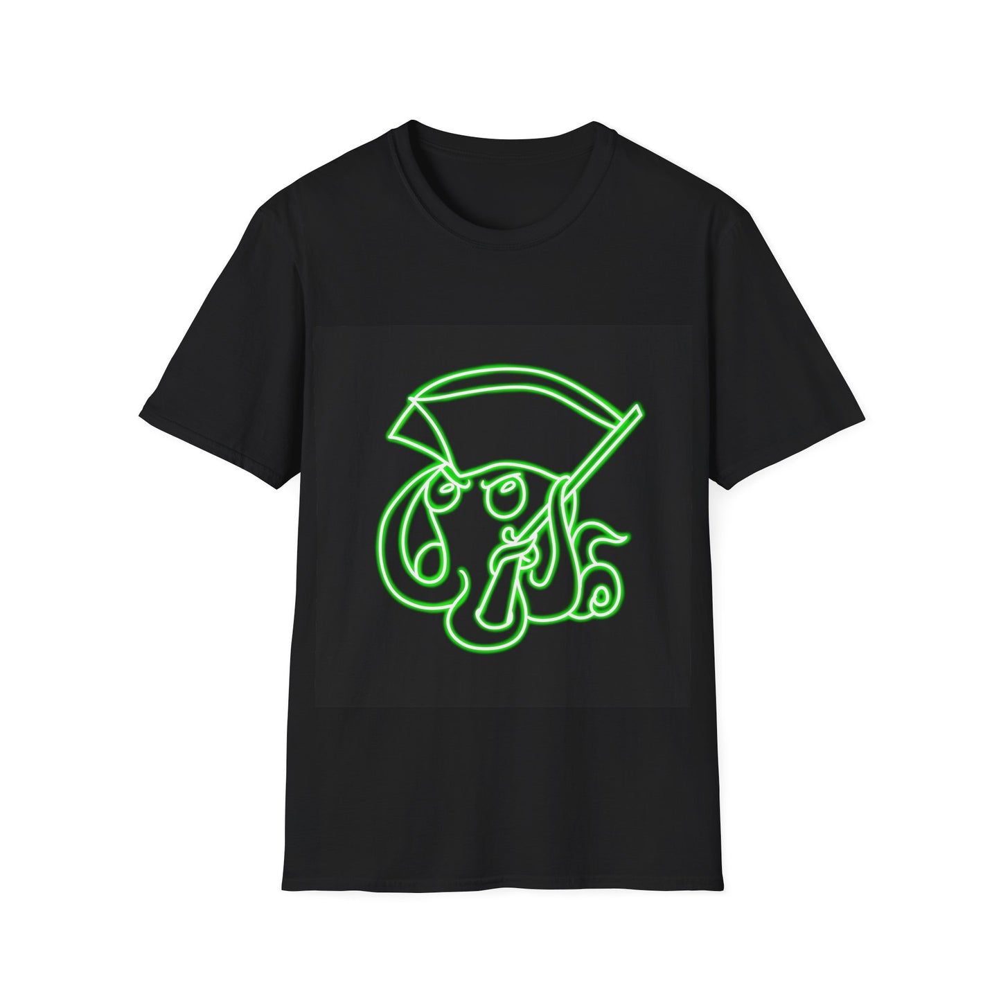 Neon Octo T-Shirt (Green) | Octopus Revolution