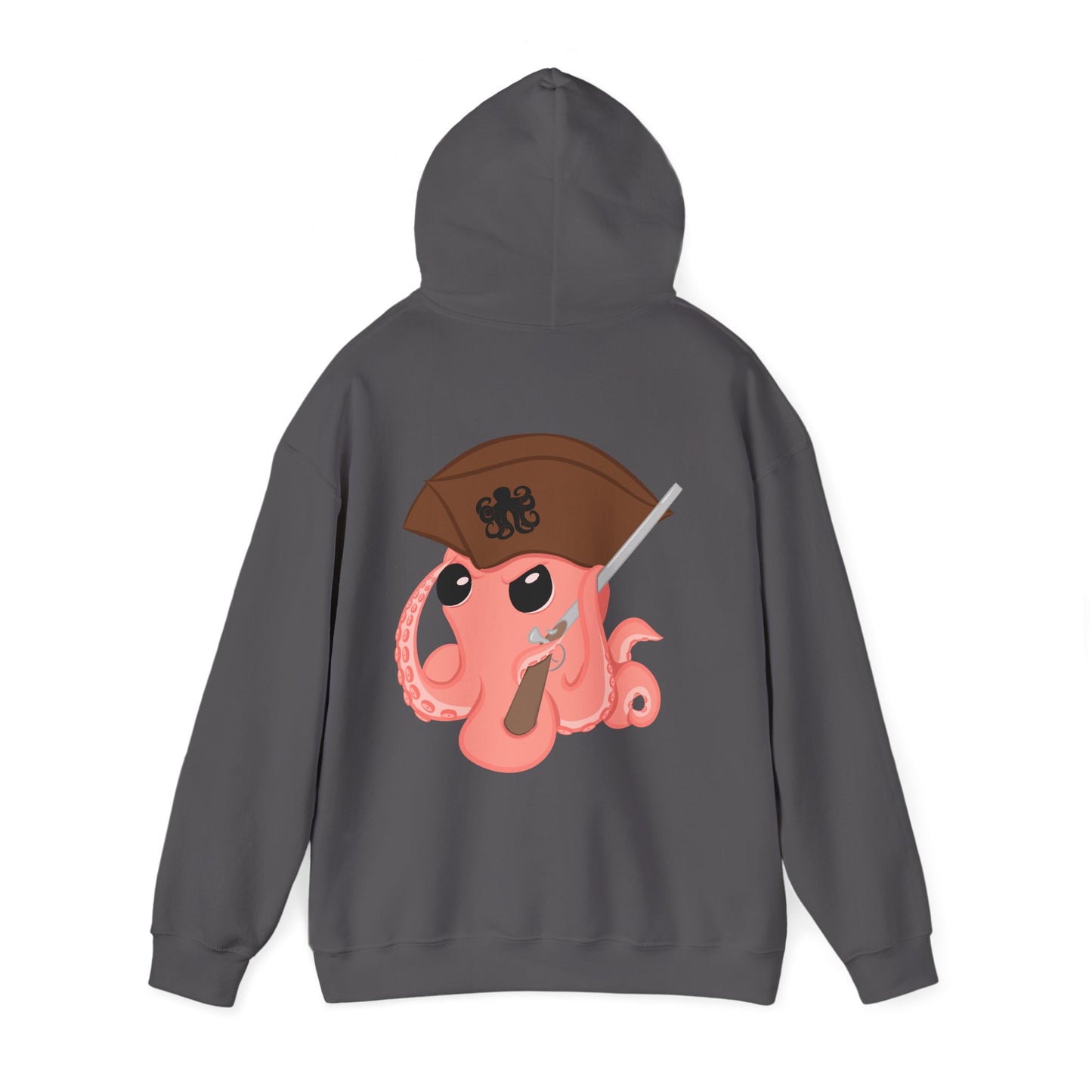 Original Mascot Hoodie (Back Print) | Octopus Revolution