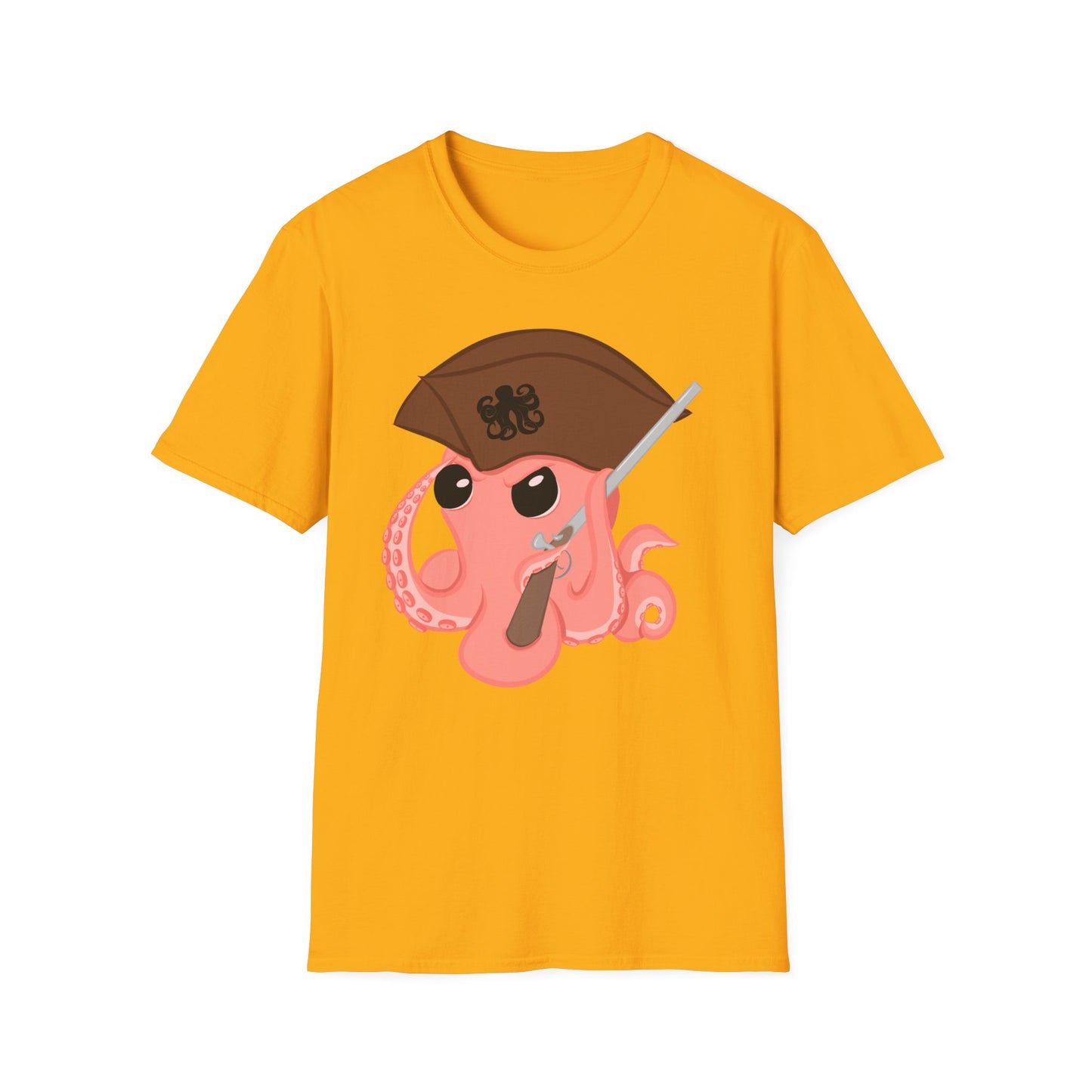 Unisex Octopus Revolution Softstyle T-Shirt