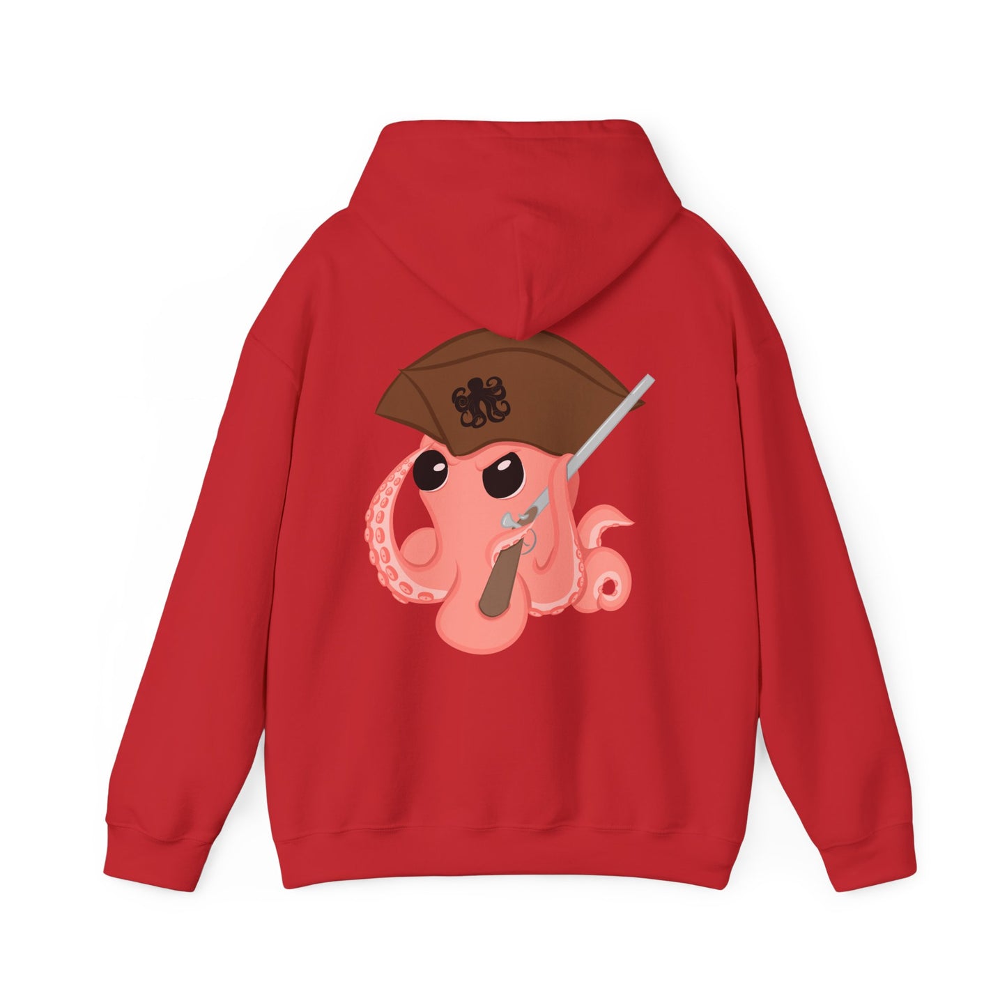 Original Mascot Hoodie (Back Print) | Octopus Revolution