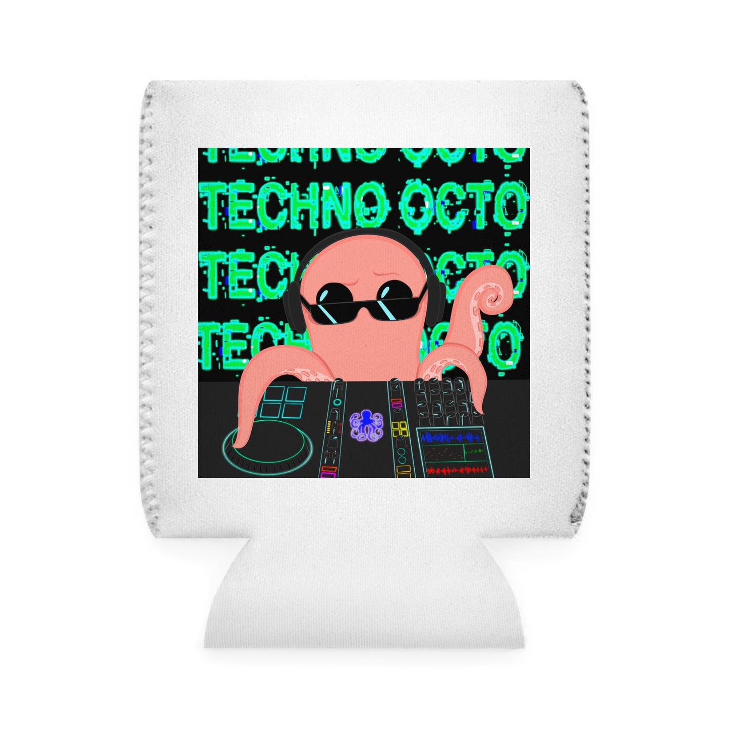 Techno Octo Can Cooler | Octopus Revolution