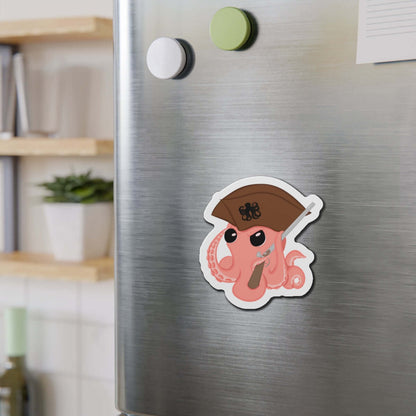 Octopus cartoon design magnet by the Octopus Revolution