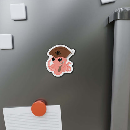Octopus cartoon design magnet by the Octopus Revolution