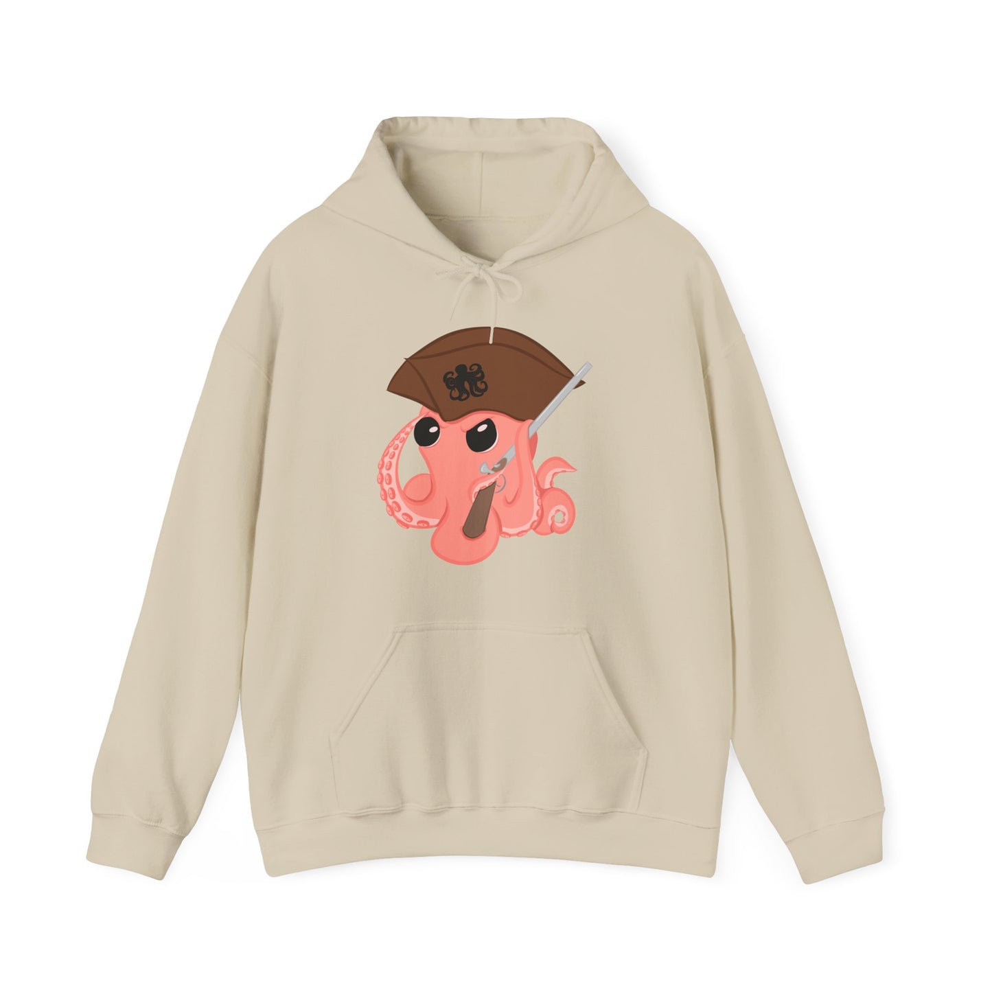 Original Mascot Hoodie (Front Print) | Octopus Revolution