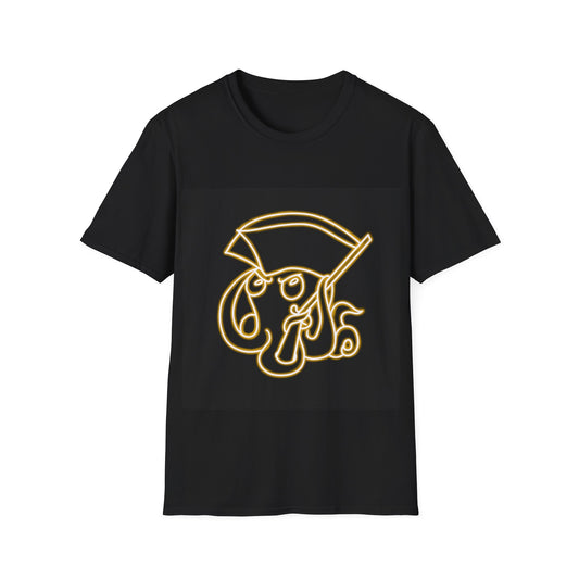 Neon Octo T-Shirt (Yellow) | Octopus Revolution