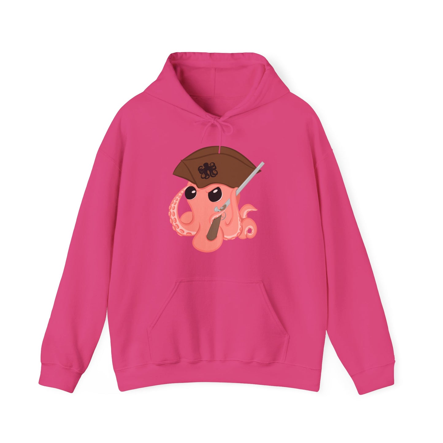 Original Mascot Hoodie (Front Print) | Octopus Revolution