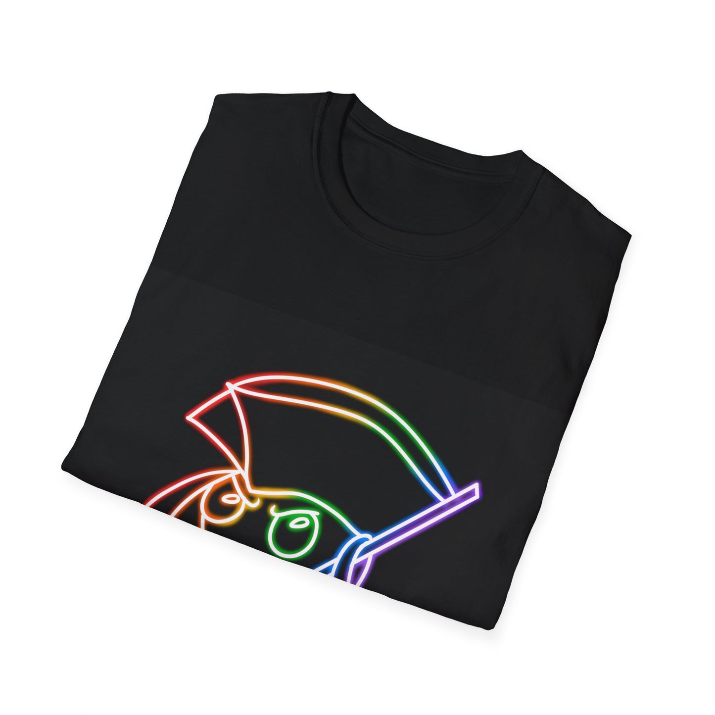 Neon Octo T-Shirt (Rainbow) | Octopus Revolution