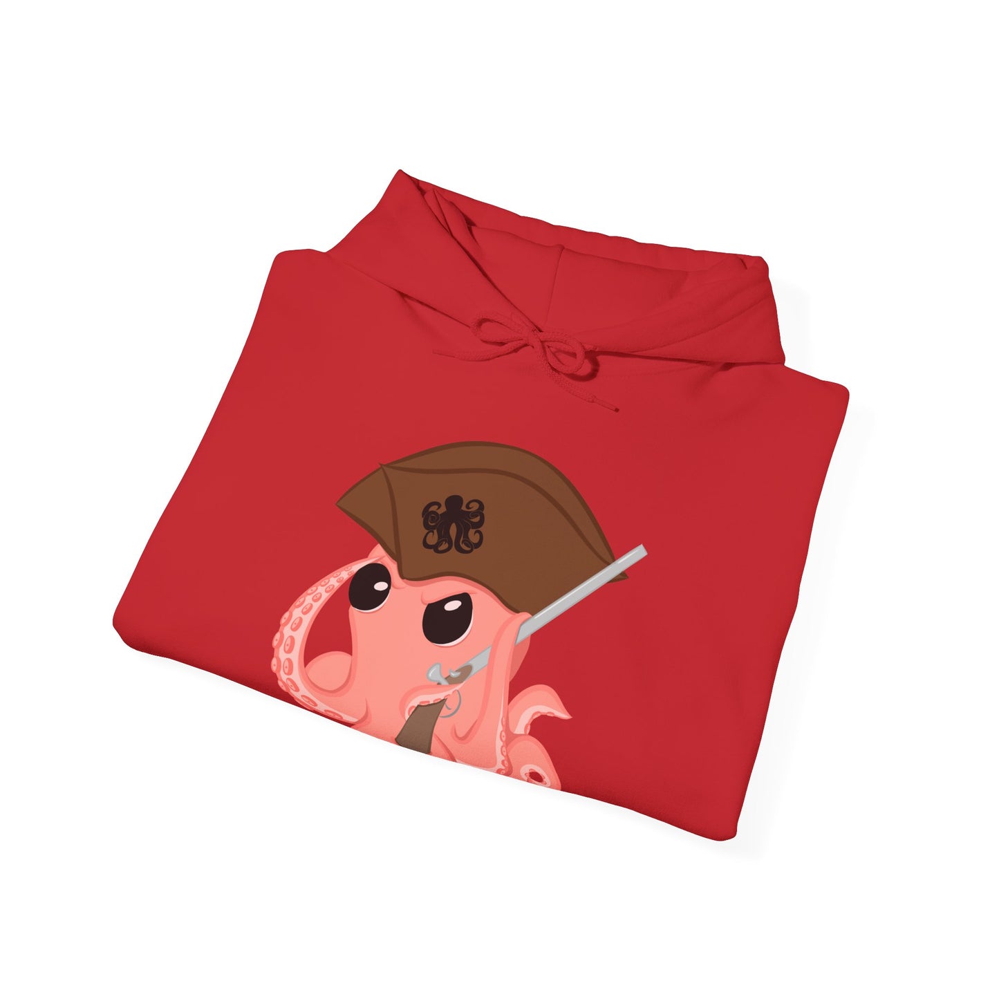 Original Mascot Hoodie (Front Print) | Octopus Revolution