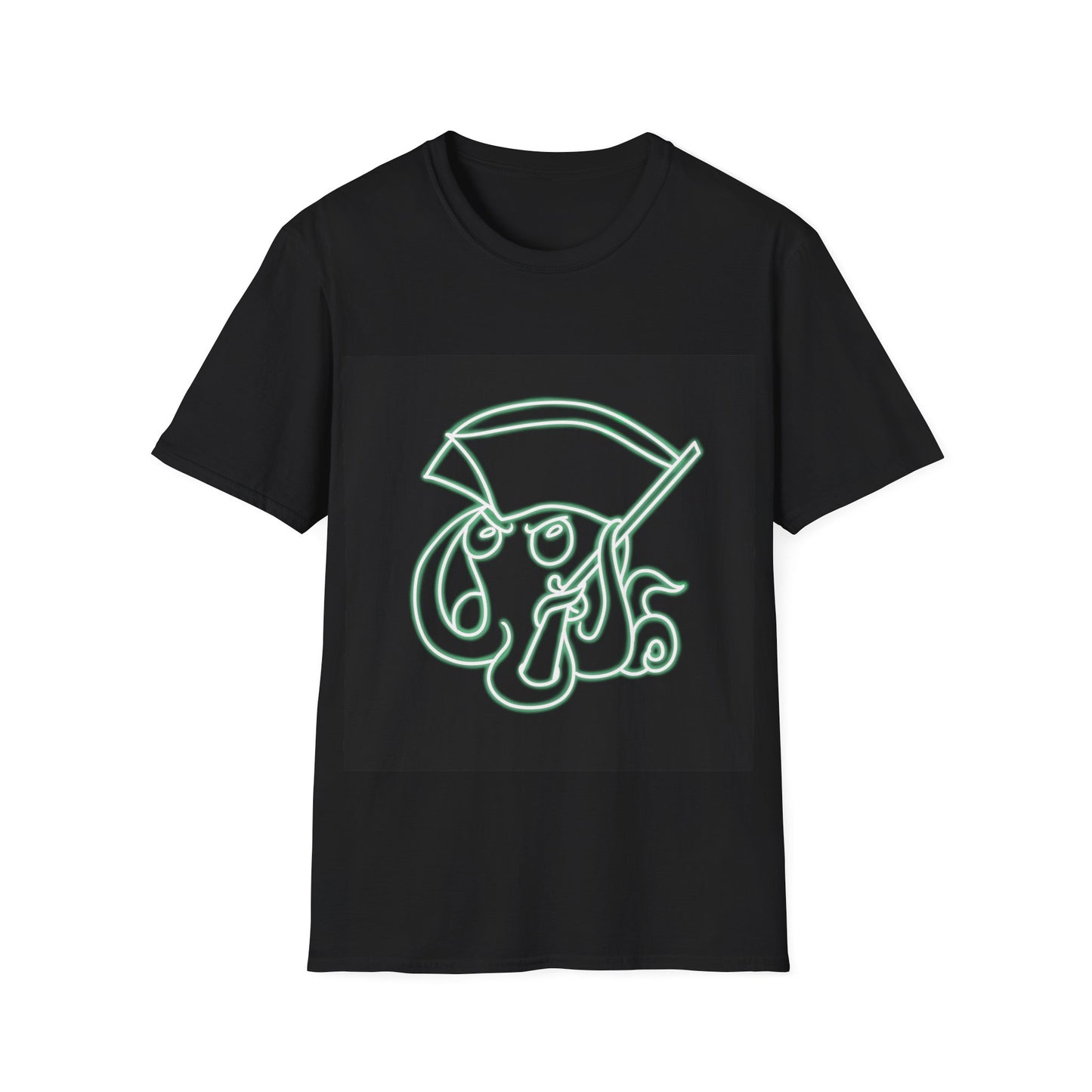 Neon Octo T-Shirt (Mint) | Octopus Revolution