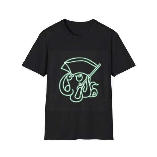 Neon Octo T-Shirt (Mint) | Octopus Revolution