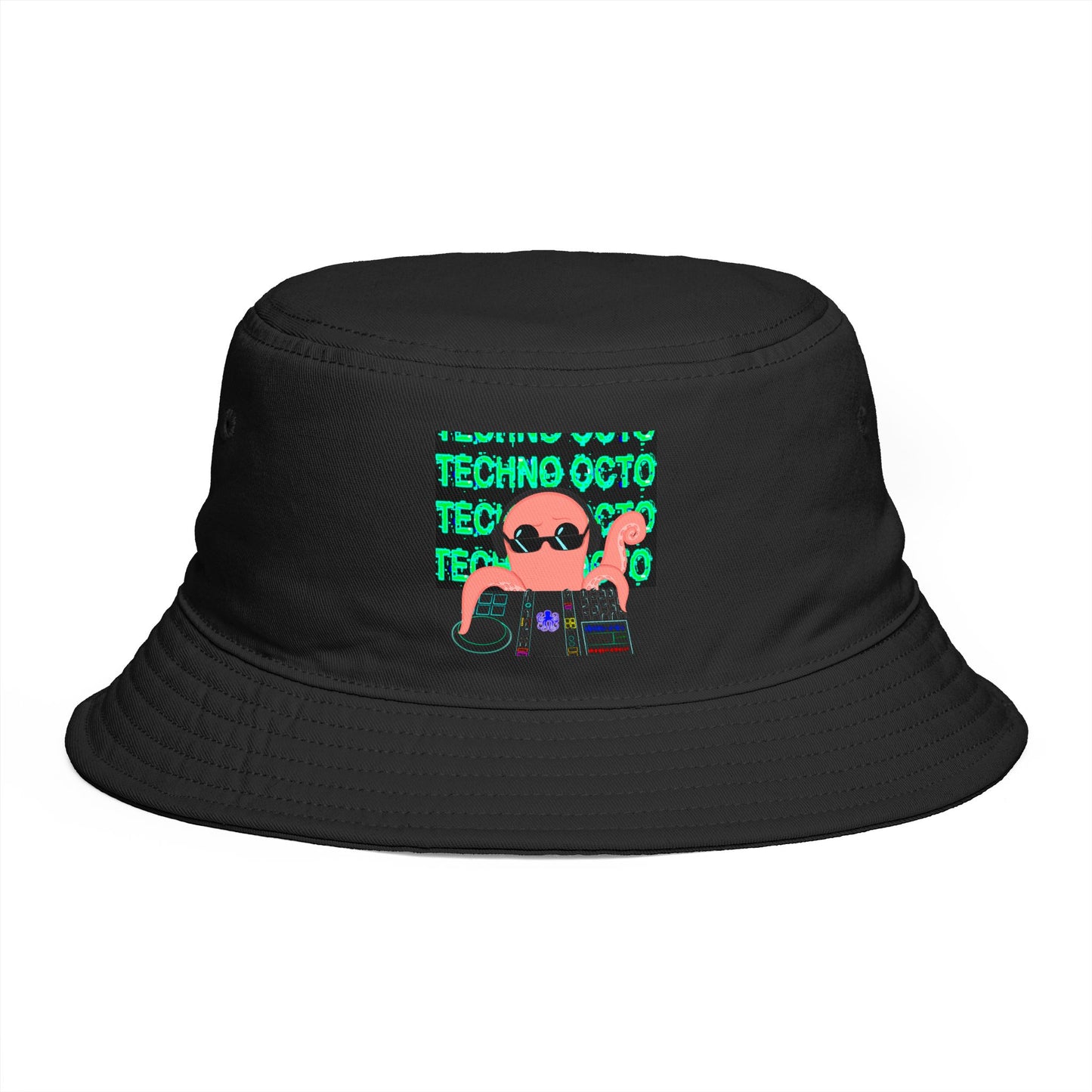 Techno Octo Bucket Hat | Octopus Revolution