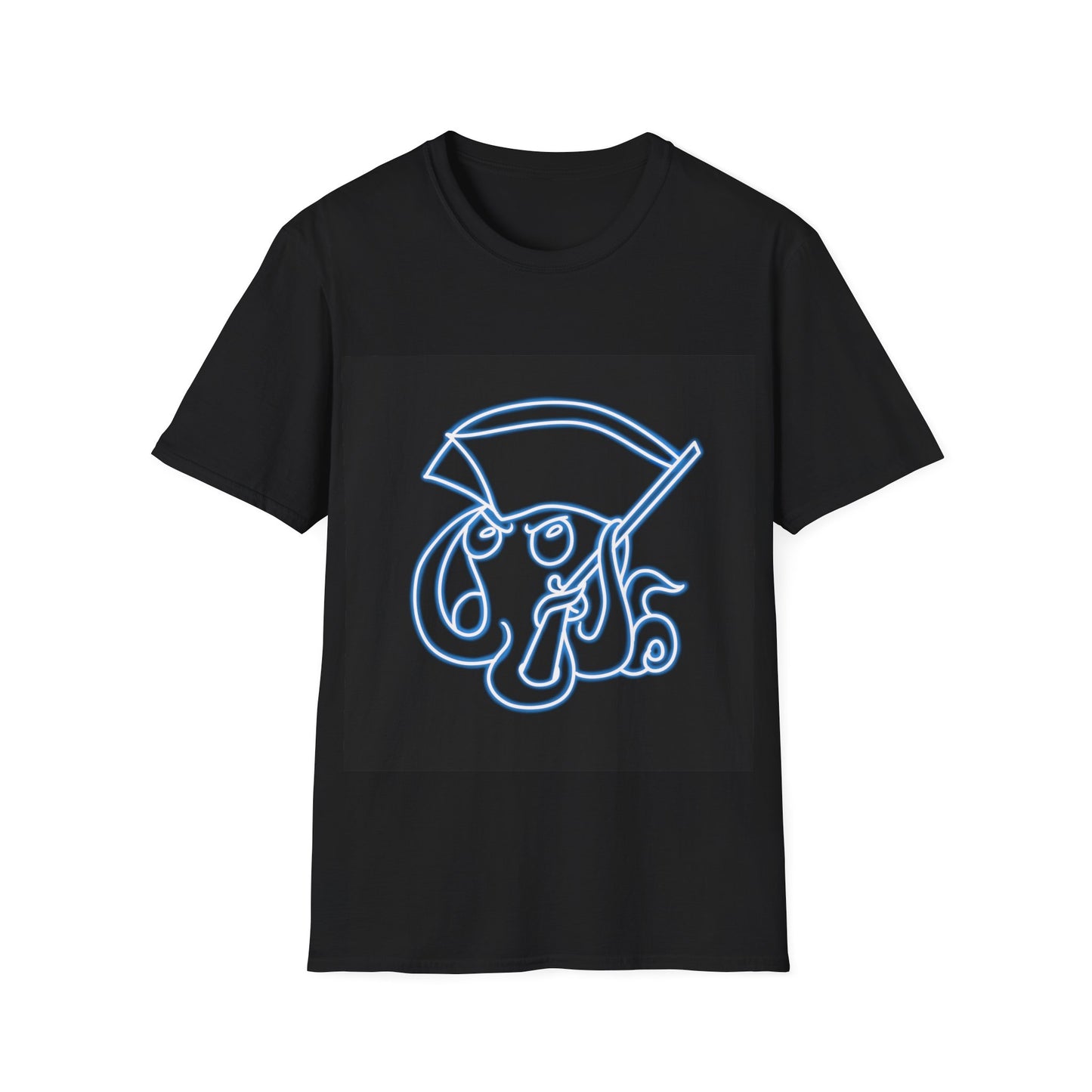 Neon Octo T-Shirt (Blue) | Octopus Revolution